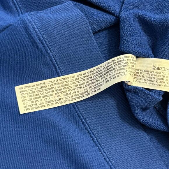 Walt Disney World Donald Duck Crew Sweatshirt Billow Sleeve Blue Women’s Large - Picture 8 of 9